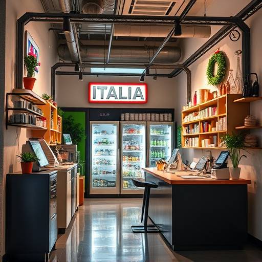 Immagine di una piccola impresa italiana che utilizza tecnologie digitali